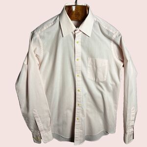 The Sovereign TAILORED By Barry‎ VTG Men’s Long Sleeve Dress Shirt 15 1/2 34/35